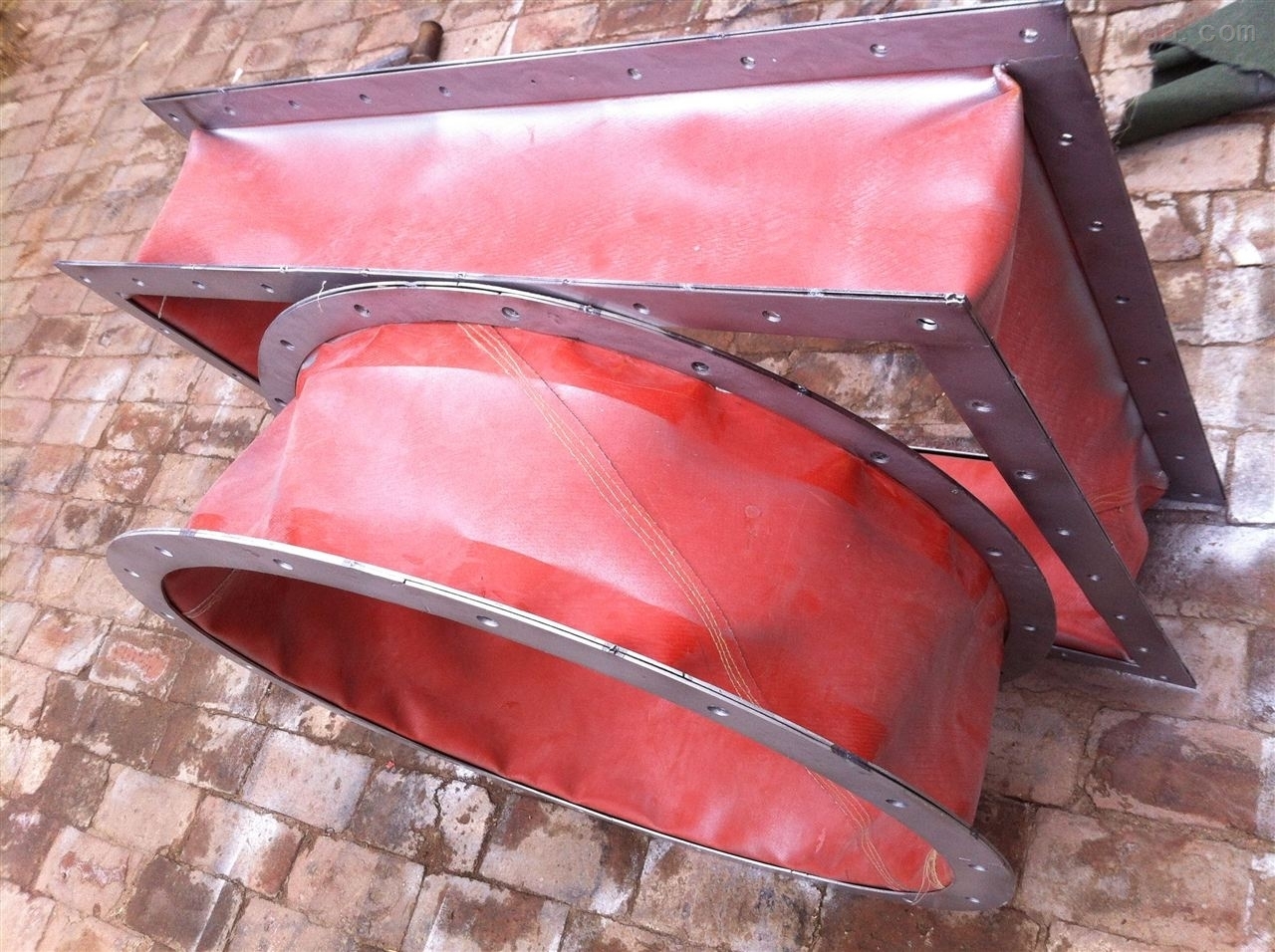 水泥散装机下料口伸缩布袋 软连接